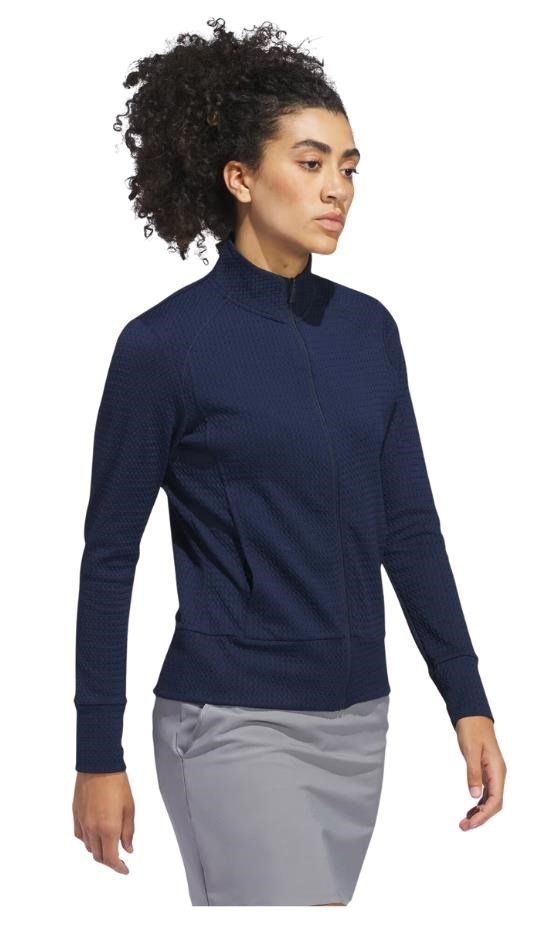 Adidas Ultimate365 Textured women's jacket, navy