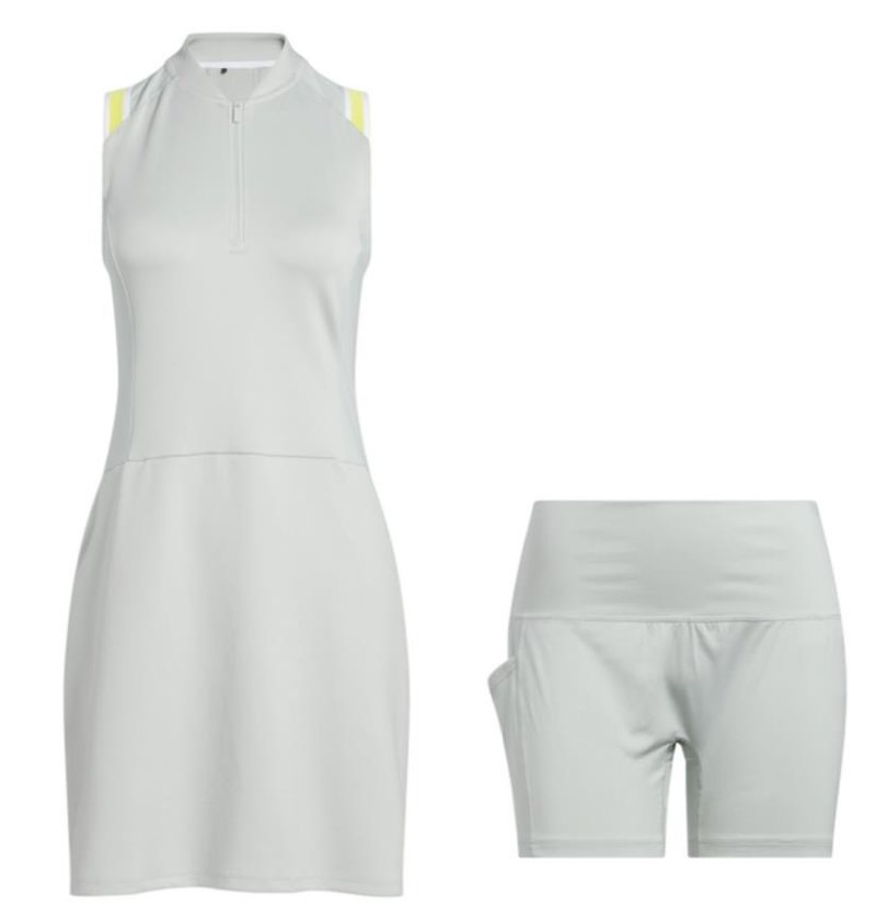 Adidas Ultimate365 Racerback sleeveless women's dress, wonder silver