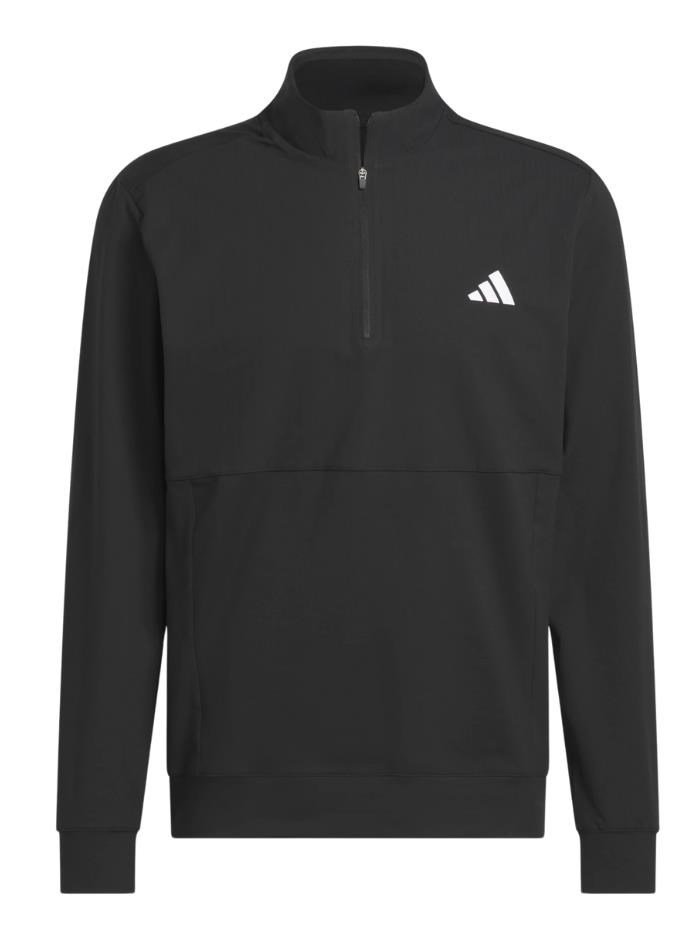 Adidas Tour 1/4-zip men's sweatshirt, black