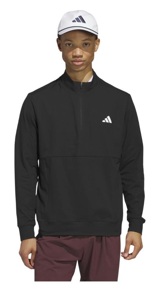 Adidas Tour 1/4-zip men's sweatshirt, black