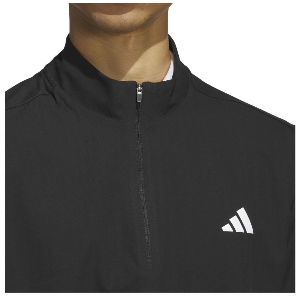 Adidas Tour 1/4-zip men's sweatshirt, black