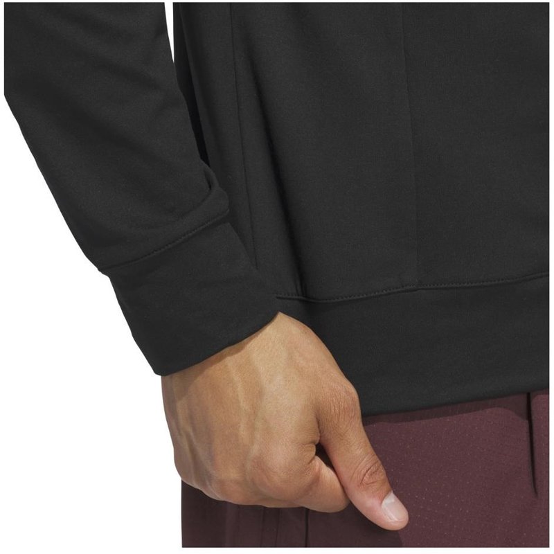 Adidas Tour 1/4-zip men's sweatshirt, black