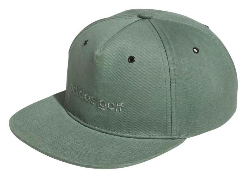 Adidas Waxed Canvas men's cap, silver green