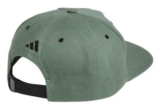 Adidas Waxed Canvas men's cap, silver green