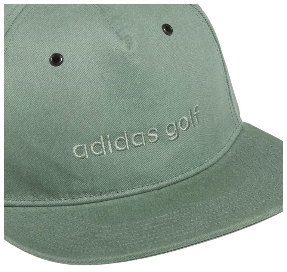 Adidas Waxed Canvas men's cap, silver green