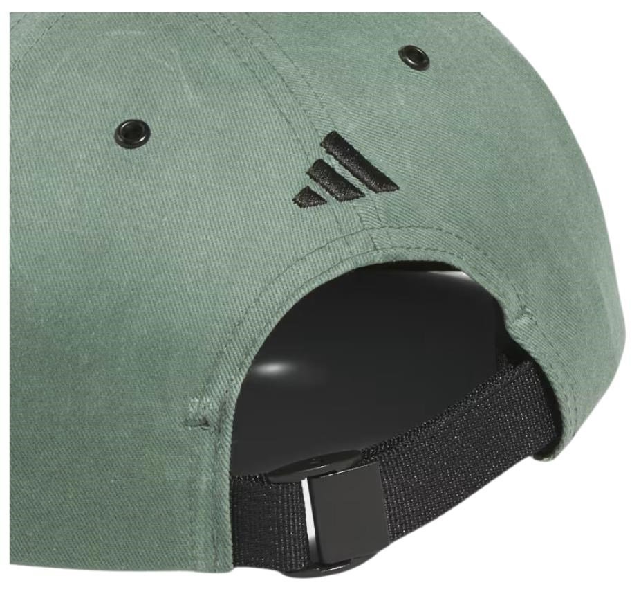Adidas Waxed Canvas men's cap, silver green