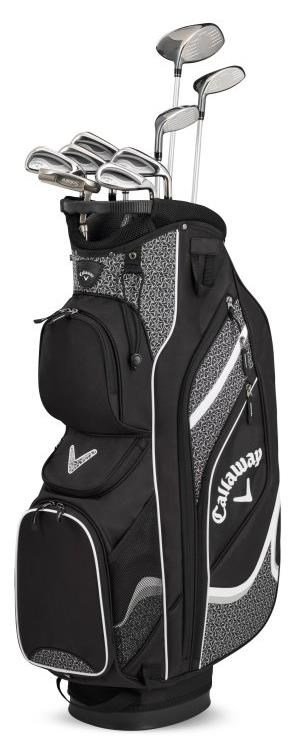 Callaway Solaire 10PC women's golf set, graphite, BLACK