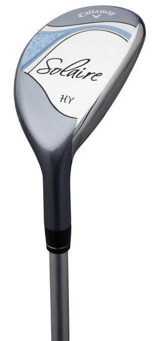 Callaway Solaire 10PC women's golf set, graphite, light blue