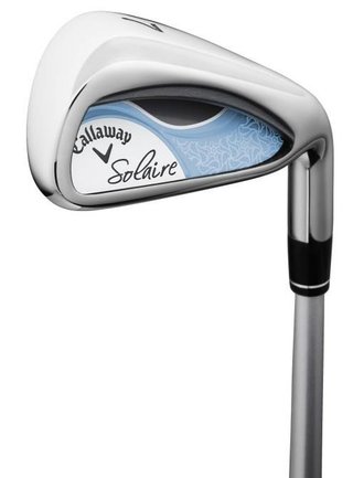 Callaway Solaire 10PC women's golf set, graphite, light blue