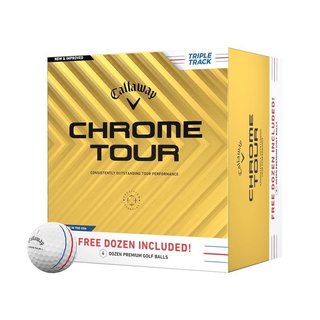 Callaway Chrome Tour Triple Track golf balls 2024 (4 dozens, 48 balls)