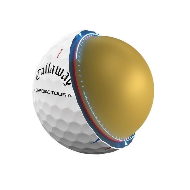 Callaway Chrome Tour Triple Track golf balls 2024 (4 dozens, 48 balls)