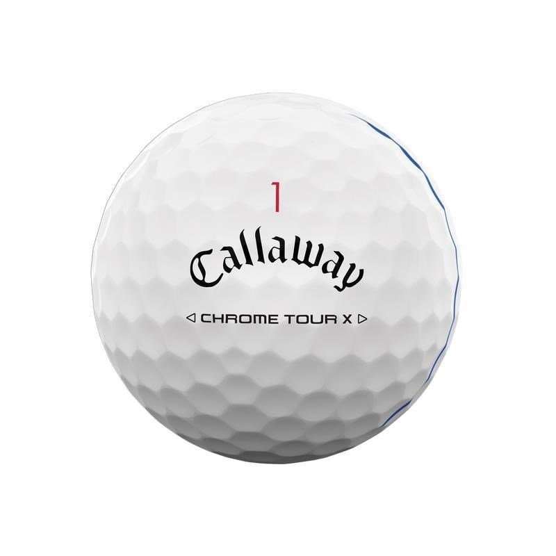 Callaway Chrome Tour X Triple Track golf balls 2024 (48 balls, 4 dozens)