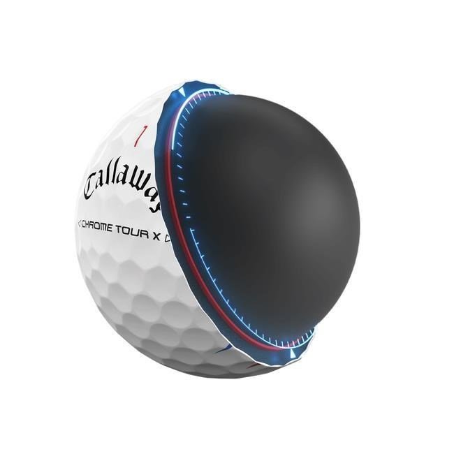 Callaway Chrome Tour X Triple Track golf balls 2024 (48 balls, 4 dozens)