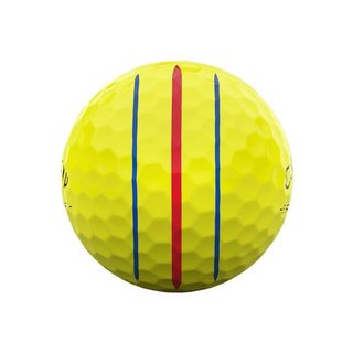 Callaway ERC Soft Triple Track golf balls, yellow