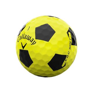 Callaway ERC Soft Truvis golf balls, yellow