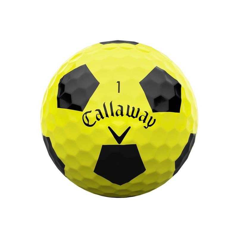 Callaway ERC Soft Truvis golf balls, yellow