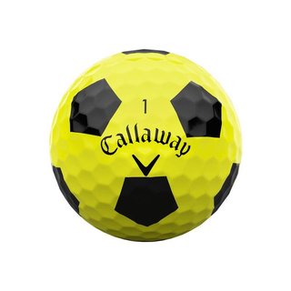 Callaway ERC Soft Truvis golf balls, yellow