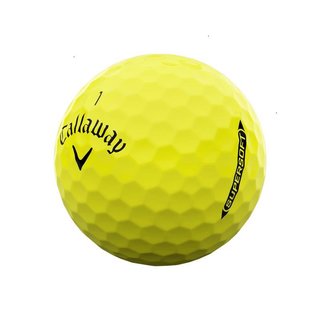 Callaway Supersoft golf balls (12 balls), yellow
