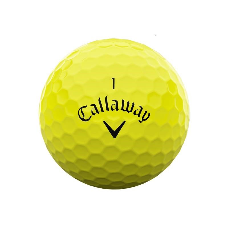 Callaway Supersoft golf balls (12 balls), yellow