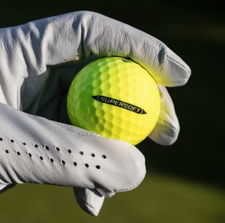 Callaway Supersoft golf balls (12 balls), yellow
