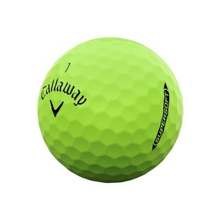 Callaway Supersoft Matte golf balls, green