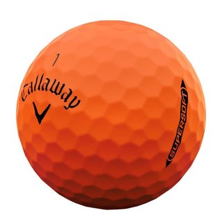 Callaway Supersoft Matte golf balls, orange
