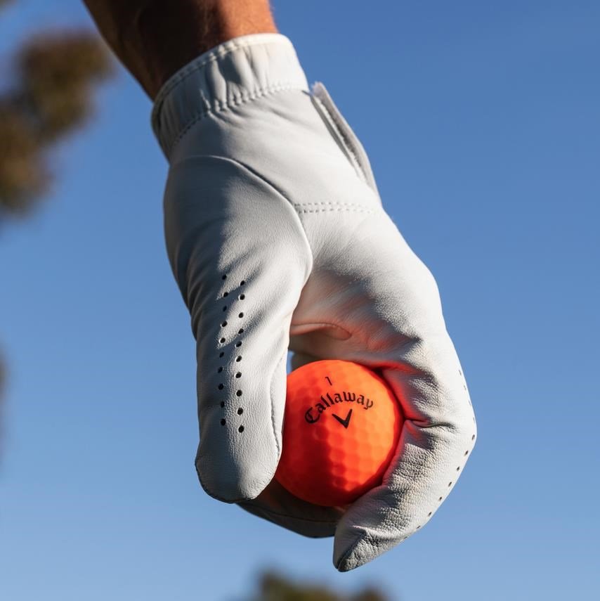 Callaway Supersoft Matte golf balls, orange