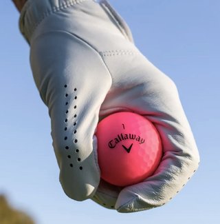 Callaway Supersoft Matte golf balls, pink