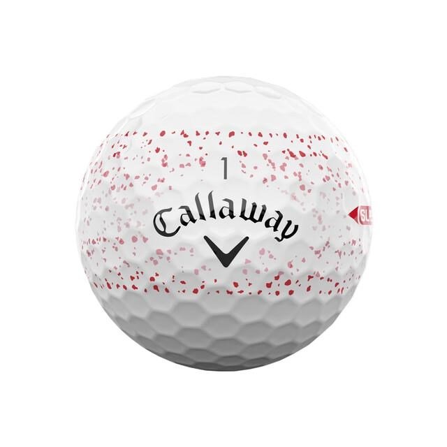 Callaway Supersoft Splatter 360 Red golf balls