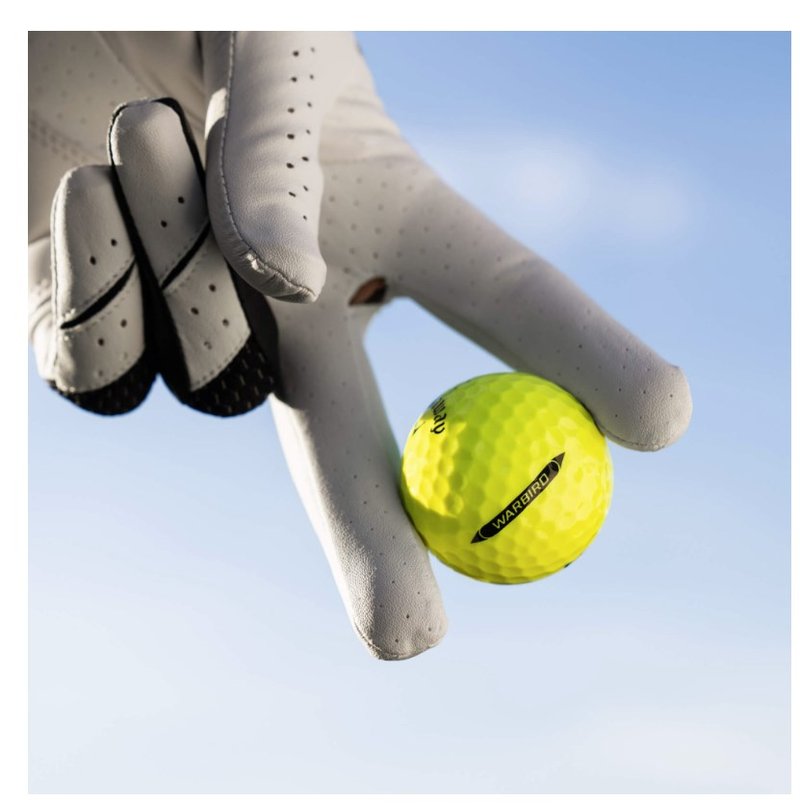 Callaway Warbird Distance+ golf balls, yellow