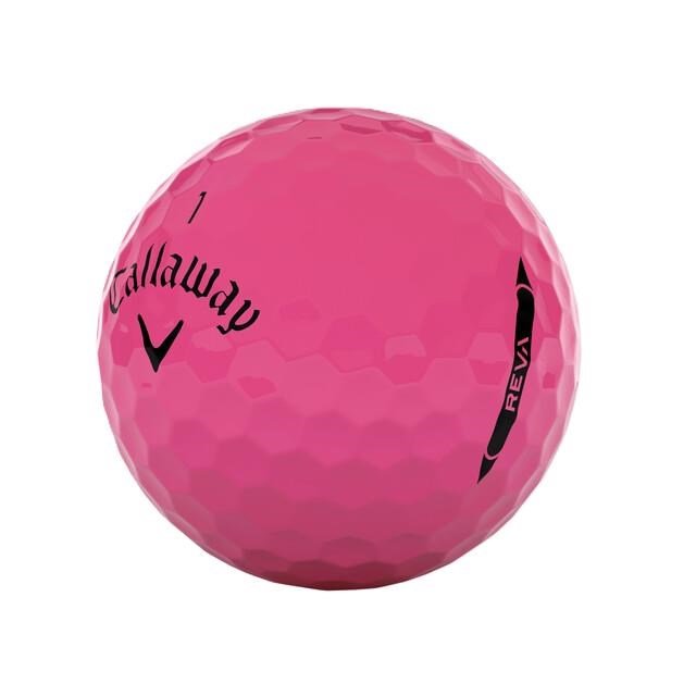 Callaway REVA golf balls, pink