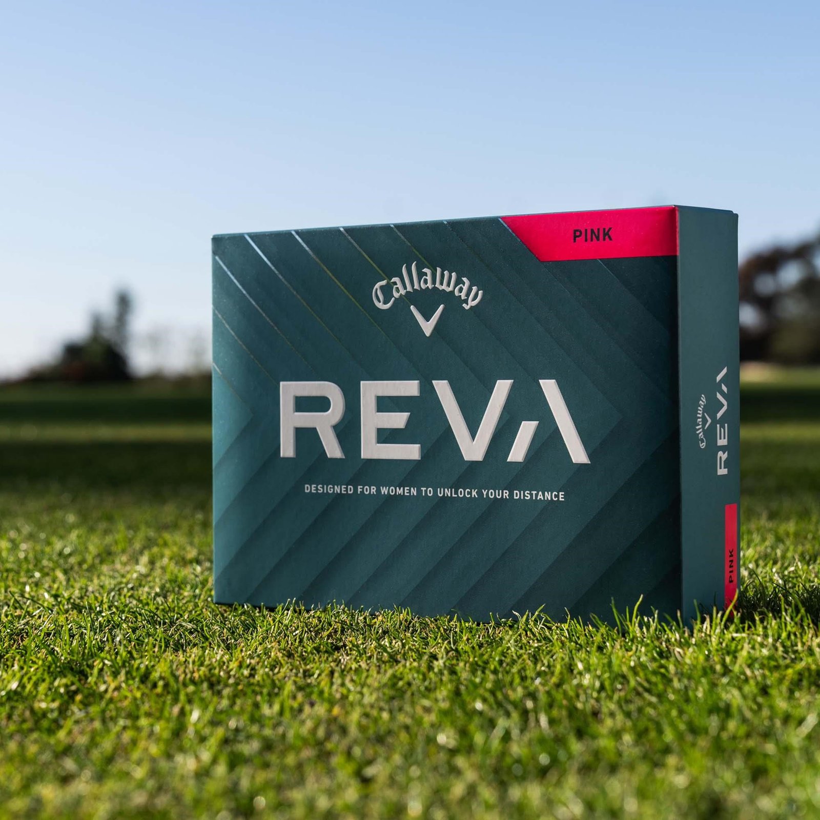 Callaway REVA golf balls, pink