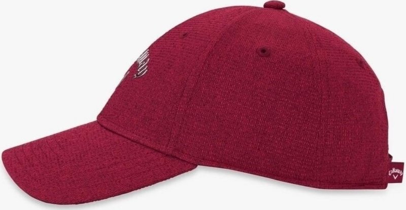 Callaway Liquid Metal Adjustable women's cap, red plum/silver