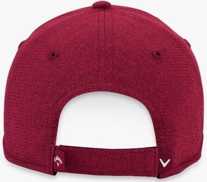 Callaway Liquid Metal Adjustable women's cap, red plum/silver