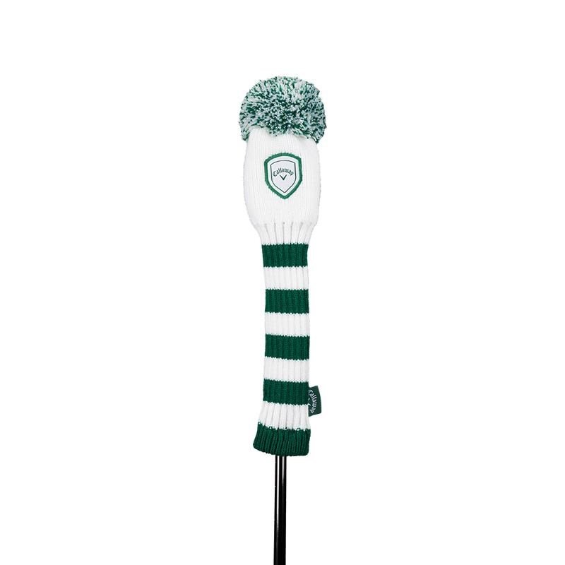 Callaway Pom Pom Fairway Headcover, white/green