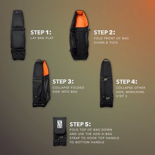 Ogio Renegade travel cover bag, black
