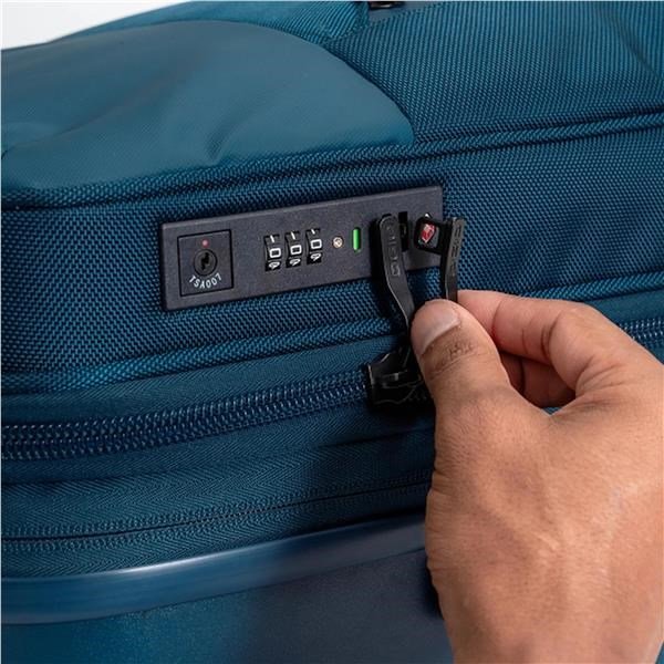 Ogio Pace Pro Hybrid Carry-on 34-36L bag, grey pinstripe