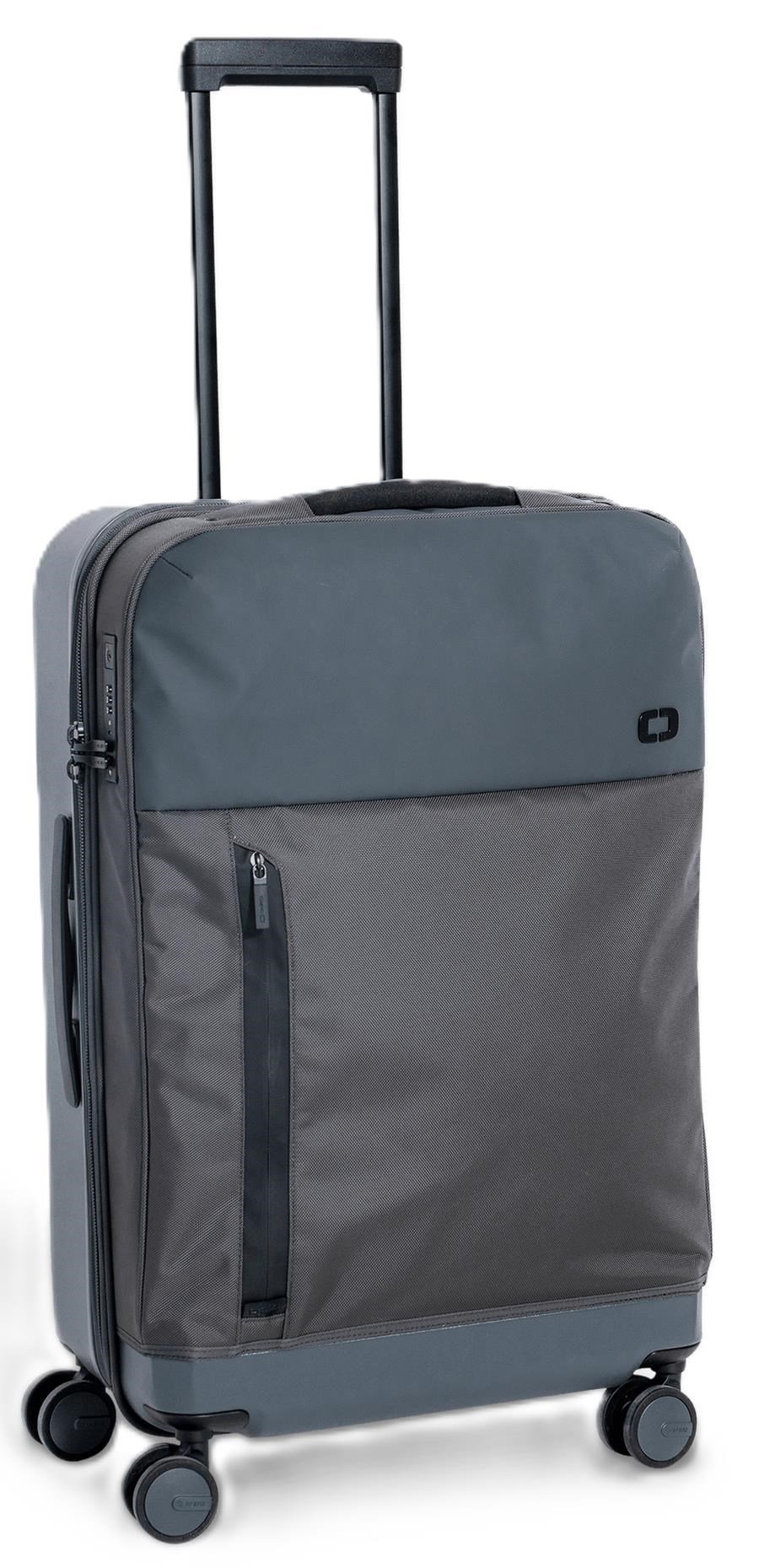 Ogio Pace Pro Hybrid Checked 72-74L travel bag, grey pinstripe