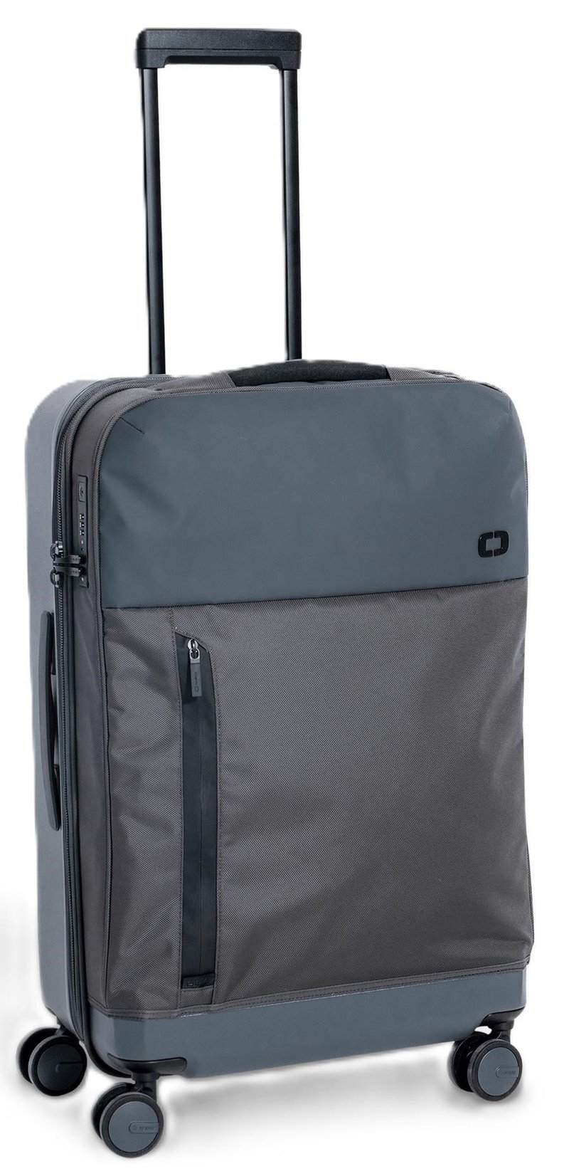 Ogio Pace Pro Hybrid Checked 72-74L travel bag, grey pinstripe