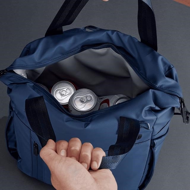 Ogio Ogio Pace Pro Cooler Tote 20L bag, grey pinstripe