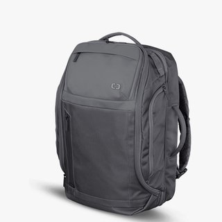 Ogio Pace Pro Max 45L Travel Pack bag, grey pinstripe