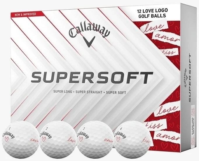 Callaway Supersoft LIMITED VALENTINE LOVE golf balls