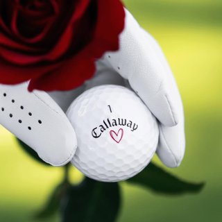 Callaway Supersoft LIMITED VALENTINE LOVE golf balls