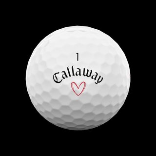 Callaway Supersoft LIMITED VALENTINE LOVE golf balls