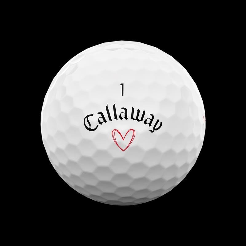 Callaway Supersoft LIMITED VALENTINE LOVE golf balls
