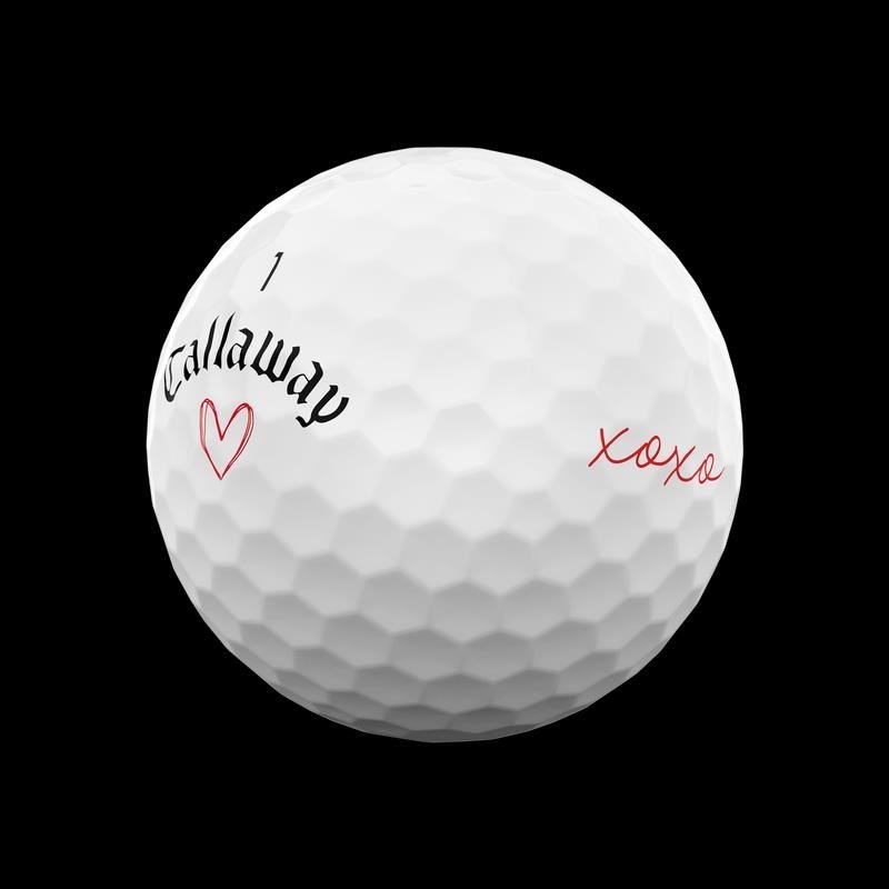 Callaway Supersoft LIMITED VALENTINE LOVE golf balls