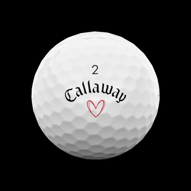 Callaway Supersoft LIMITED VALENTINE LOVE golf balls