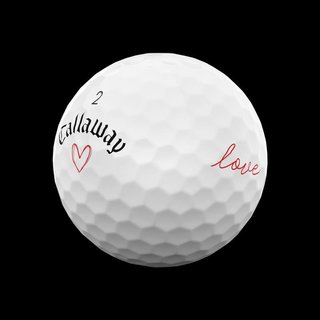 Callaway Supersoft LIMITED VALENTINE LOVE golf balls