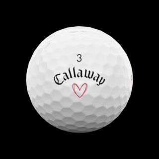 Callaway Supersoft LIMITED VALENTINE LOVE golf balls