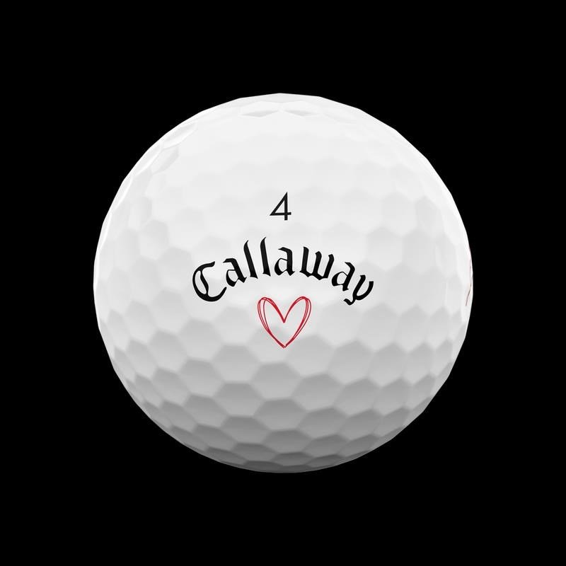 Callaway Supersoft LIMITED VALENTINE LOVE golf balls